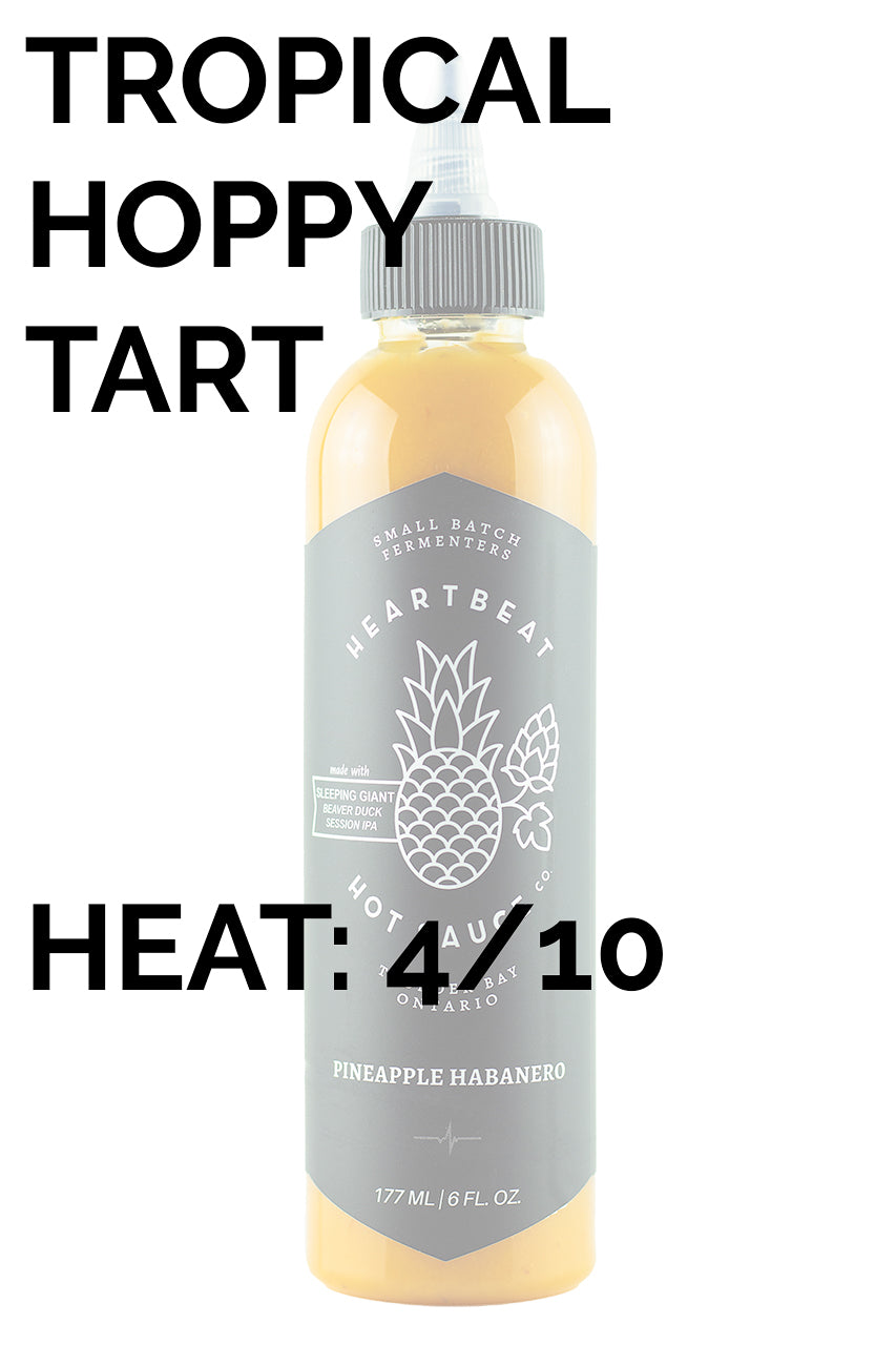 Pineapple Habanero Hot Sauce | Heartbeat Hot Sauce Q9