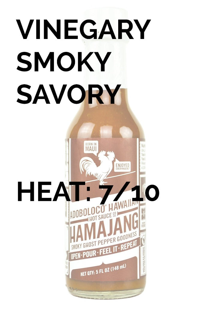 Hamajang Smoked Ghost Pepper Hot Sauce | Adoboloco A6