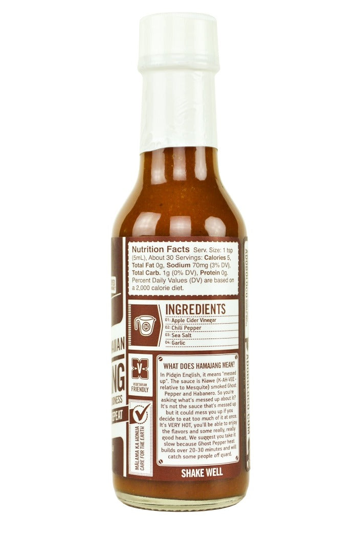 Hamajang Smoked Ghost Pepper Hot Sauce | Adoboloco A6
