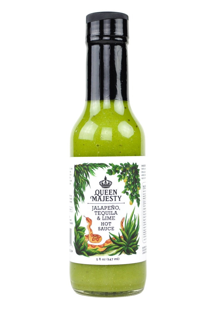 Jalapeno Tequila Lime Hot Sauce | Queen Majesty Q6