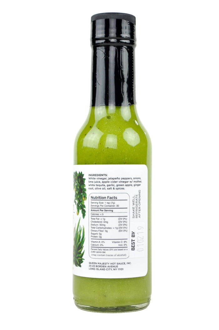 Jalapeno Tequila Lime Hot Sauce | Queen Majesty Q6