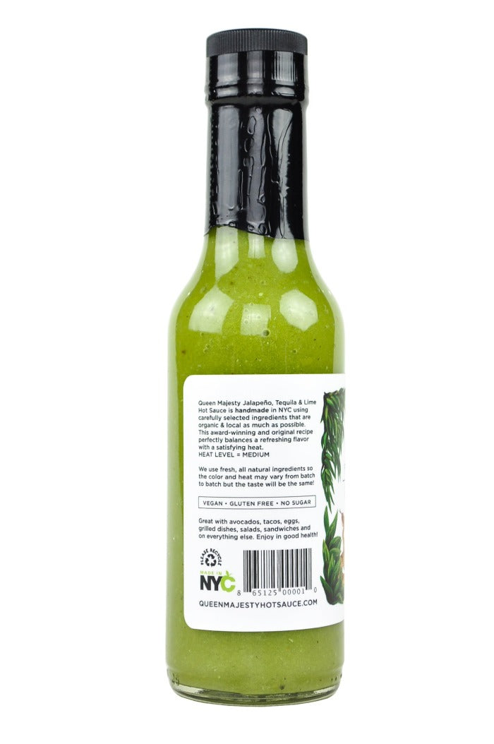 Jalapeno Tequila Lime Hot Sauce | Queen Majesty Q6