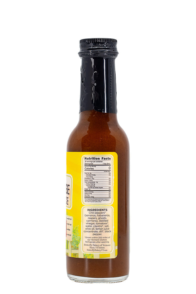 Hot House Hot Sauce | Butterfly Bakery A6