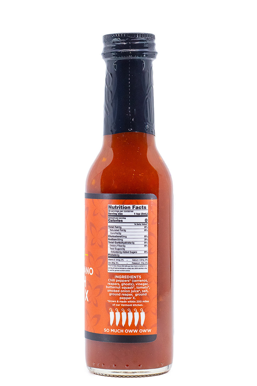 Smoked Serrano Squash Reaper X | Butterfly Bakery W3