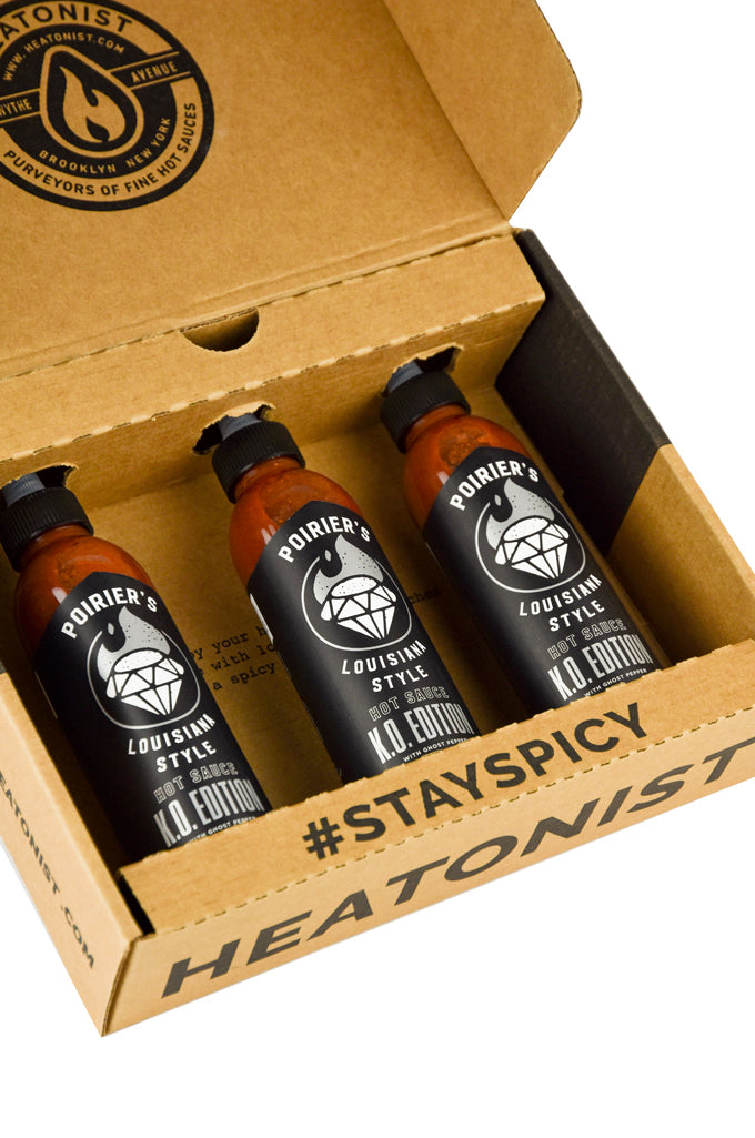 Dustin Poirier Hot Sauce - KO Edition 3 Pack D9