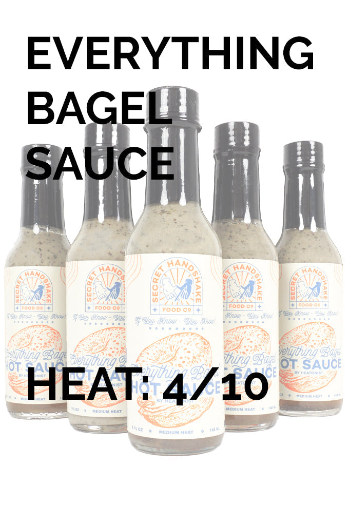 Everything Bagel Hot Sauce | Secret Handshake Food Co N0