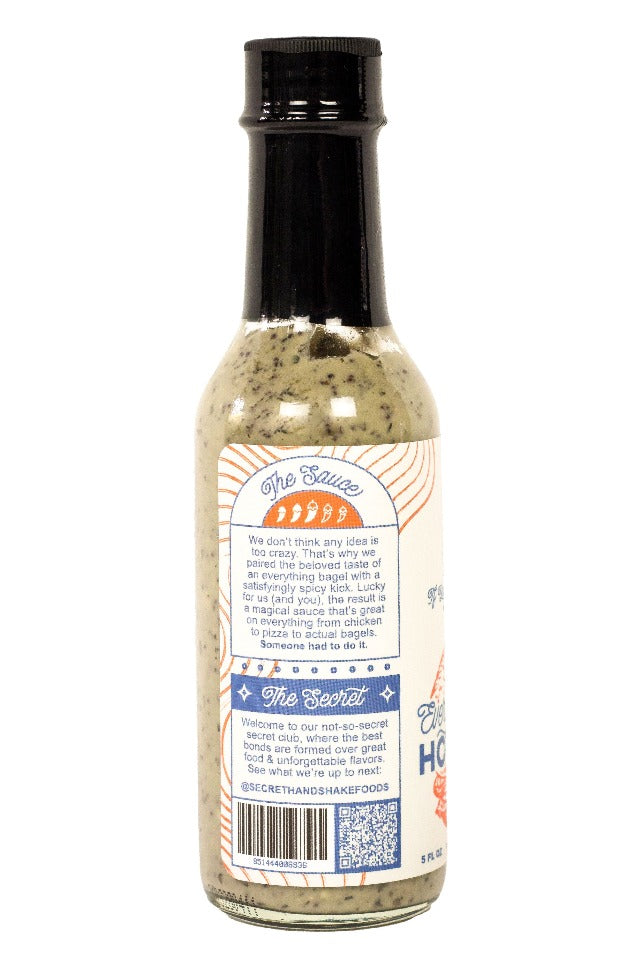 Everything Bagel Hot Sauce | Secret Handshake Food Co N0