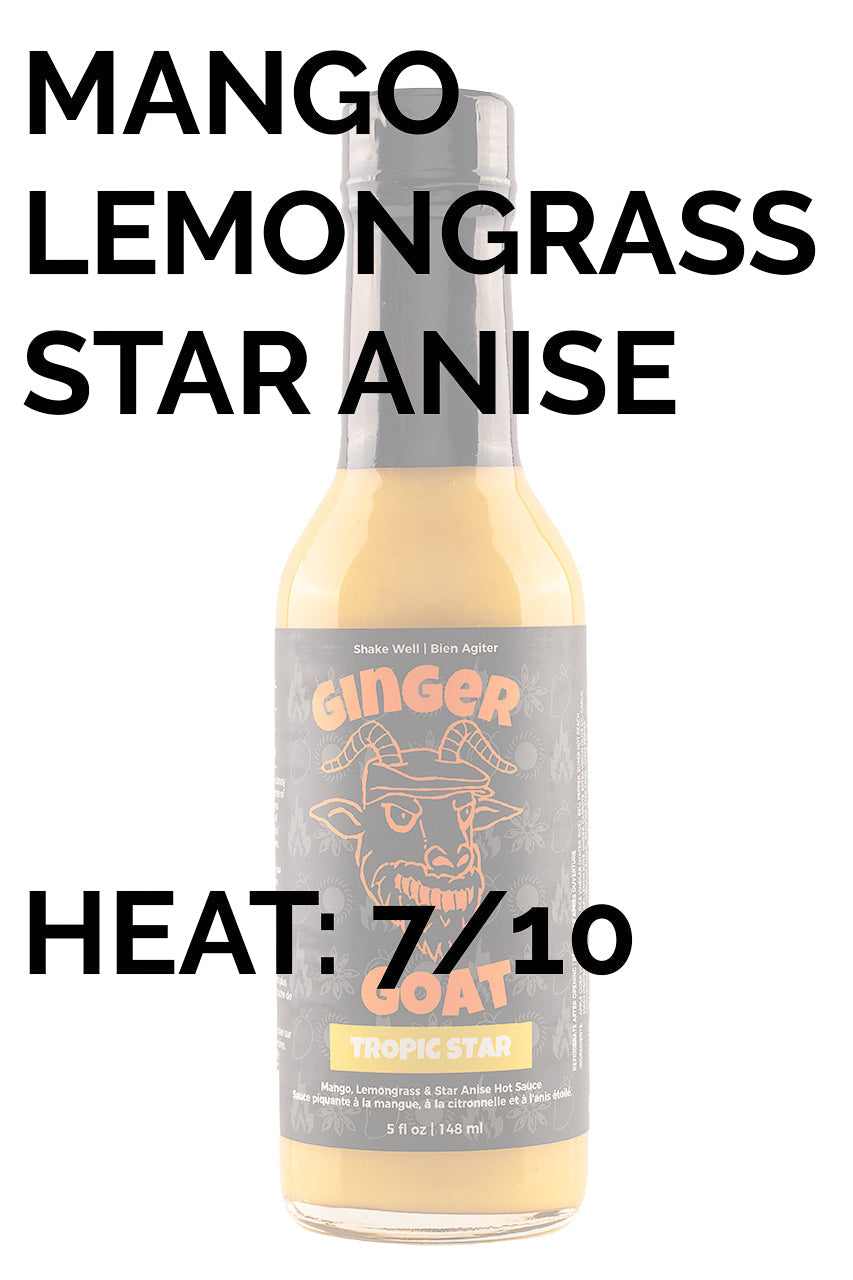 Tropic Star Hot Sauce | Ginger Goat K7