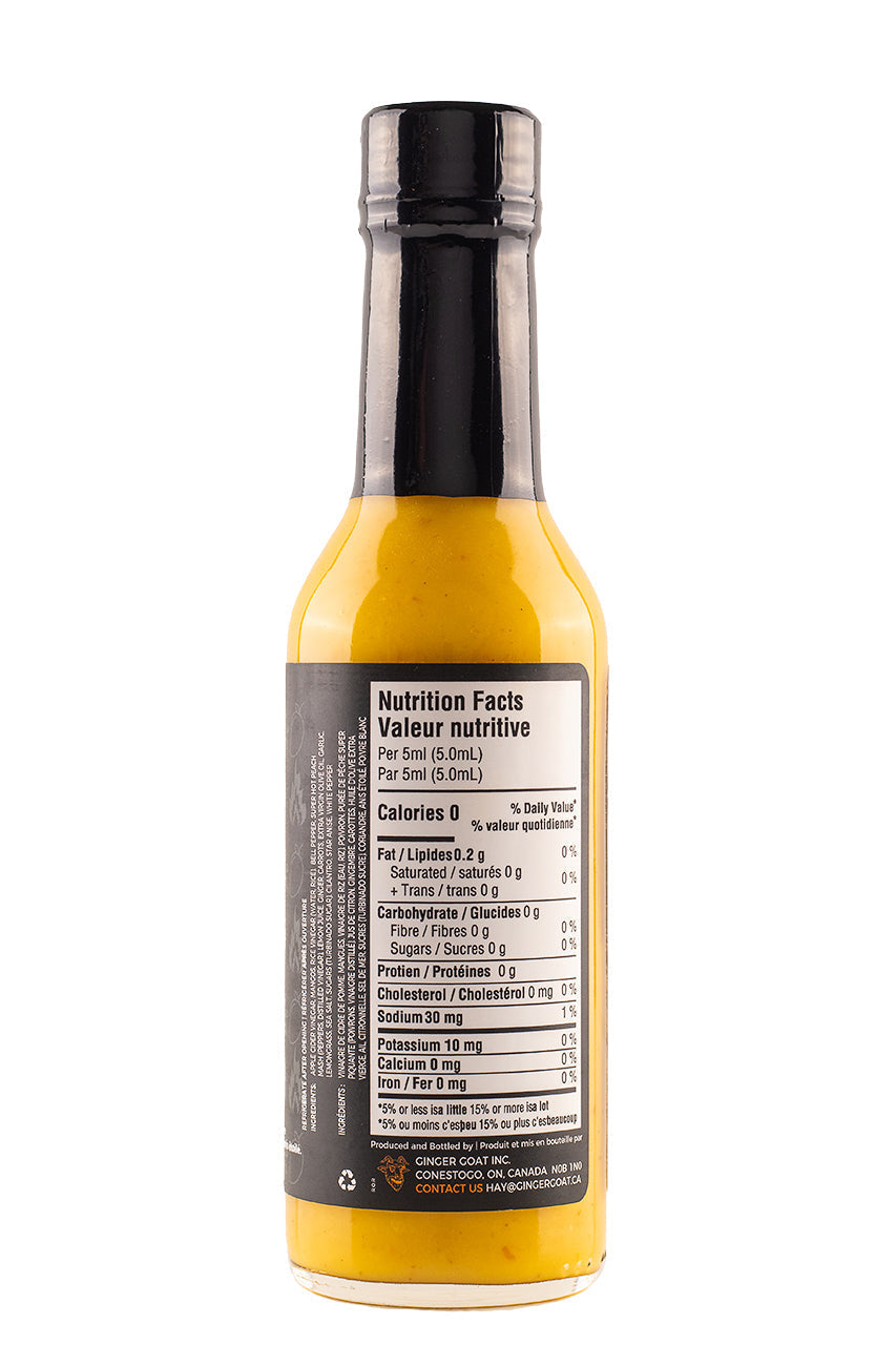 Tropic Star Hot Sauce | Ginger Goat K7