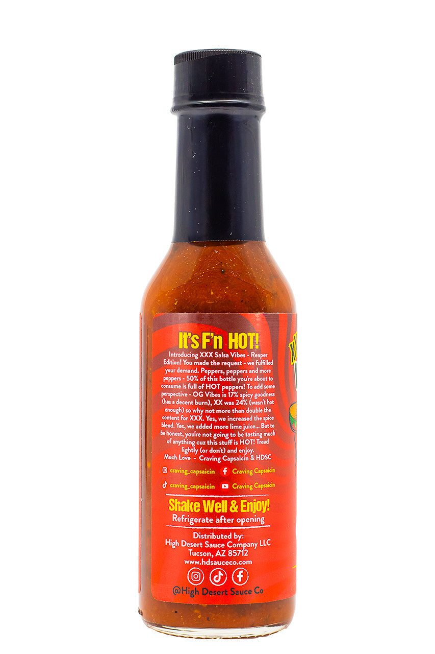 XXX Salsa Vibes | High Desert Sauce Co. J3