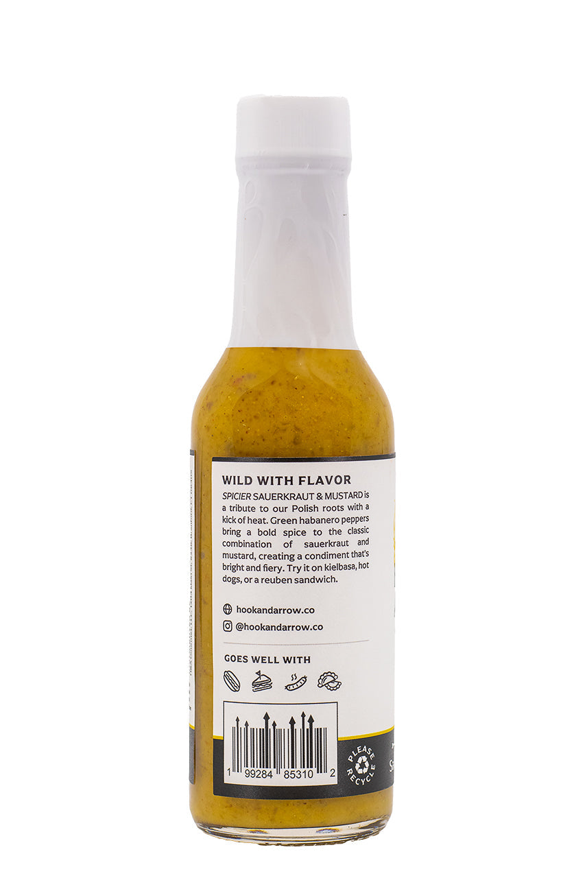 Spicier Sauerkraut & Mustard | Hook & Arrow K9