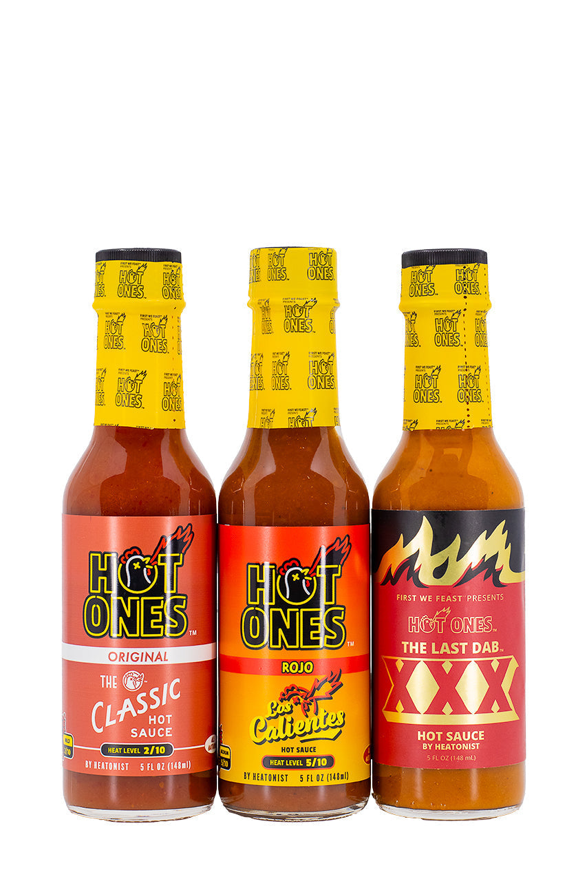 All Star Hot Sauce Trio Pack | Hot Ones Hot Sauce D2