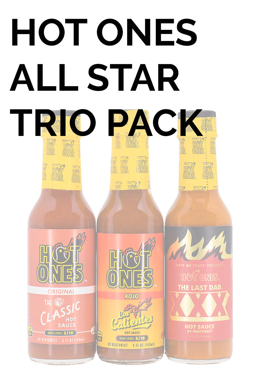 All Star Hot Sauce Trio Pack | Hot Ones Hot Sauce D2