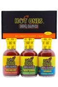 Hot Ones BBQ Trio Pack (Original / Smoked Serrano / Caribbean) X2