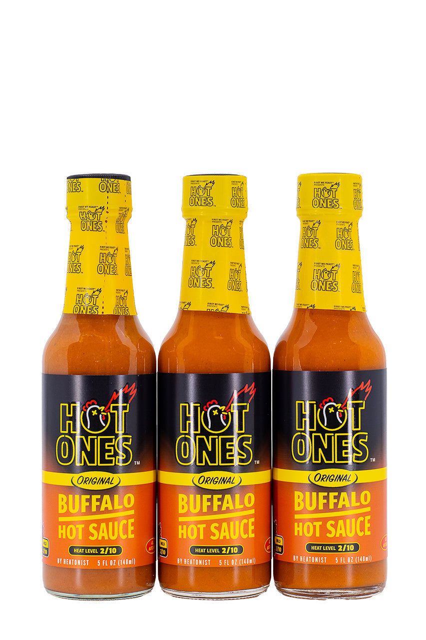 Buffalo Hot Sauce 3-Pack | Hot Ones Hot Sauce H7
