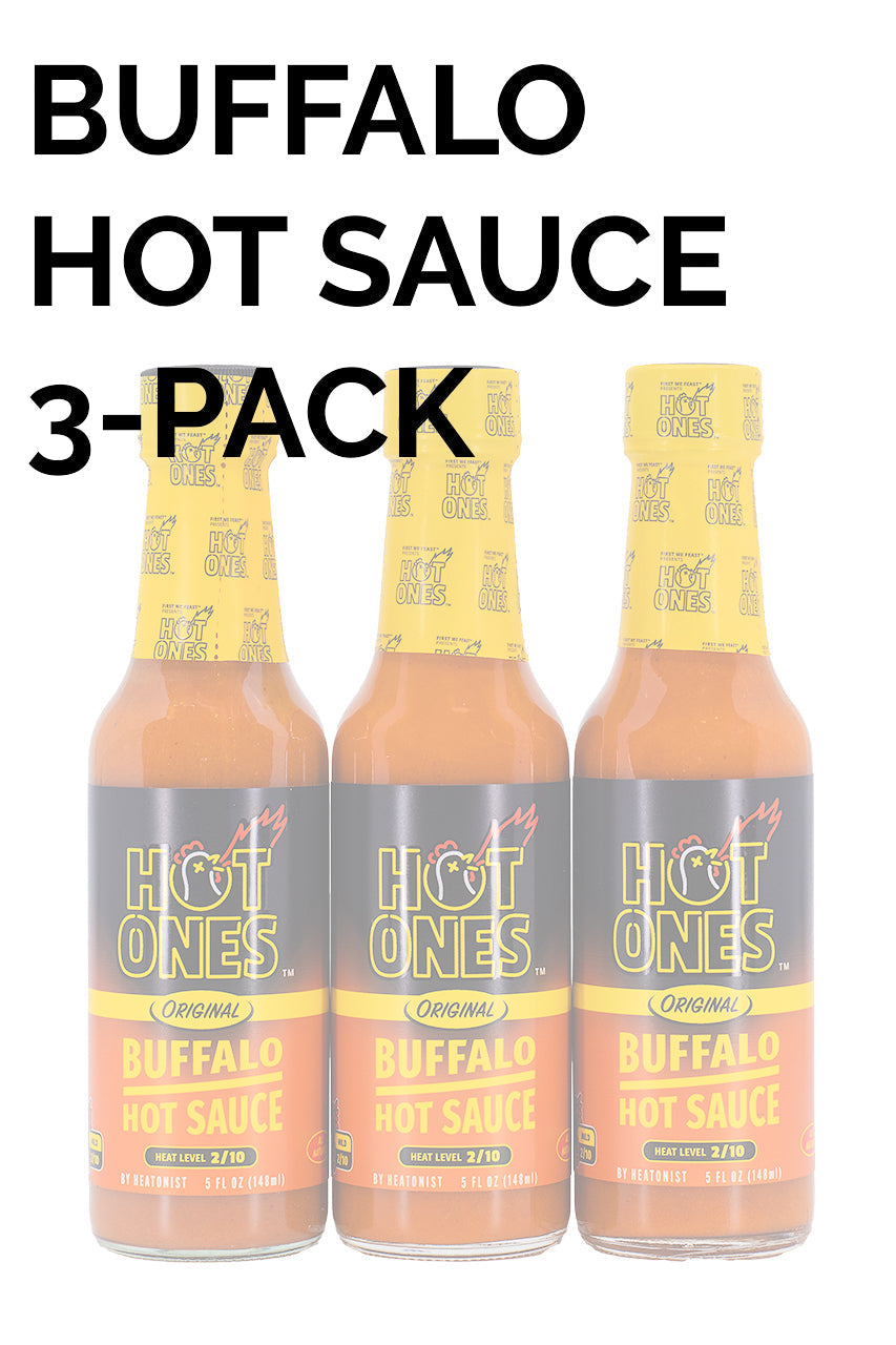 Buffalo Hot Sauce 3-Pack | Hot Ones Hot Sauce P5