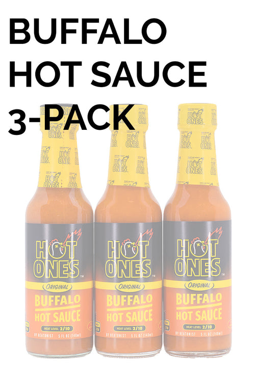 Buffalo Hot Sauce 3-Pack | Hot Ones Hot Sauce H7