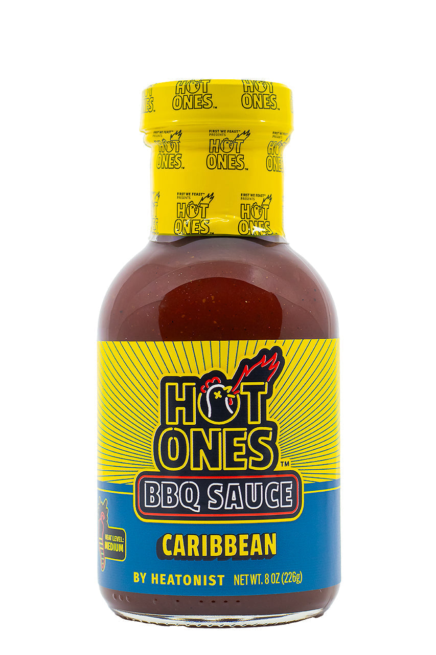 Hot Ones BBQ Trio Pack (Hot Honey / Caribbean / Smoked Serrano) P4