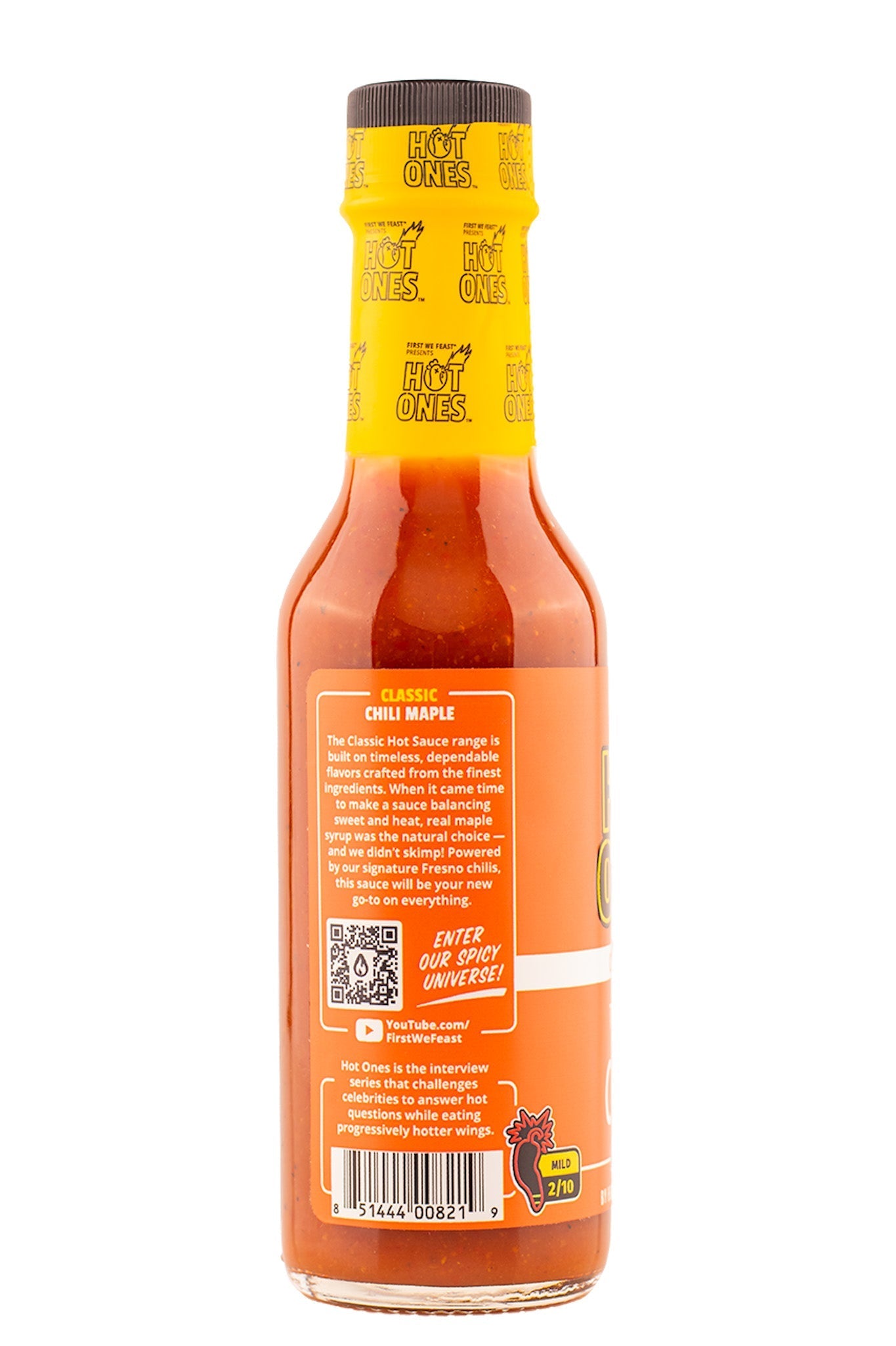 The Classic Chili Maple | Hot Ones Hot Sauce D4