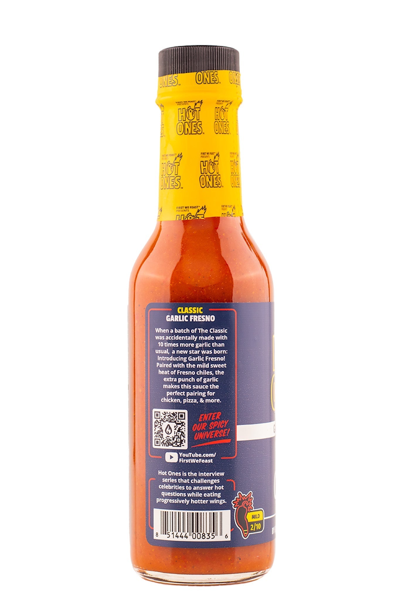 The Classic Garlic Fresno | Hot Ones Hot Sauce E5