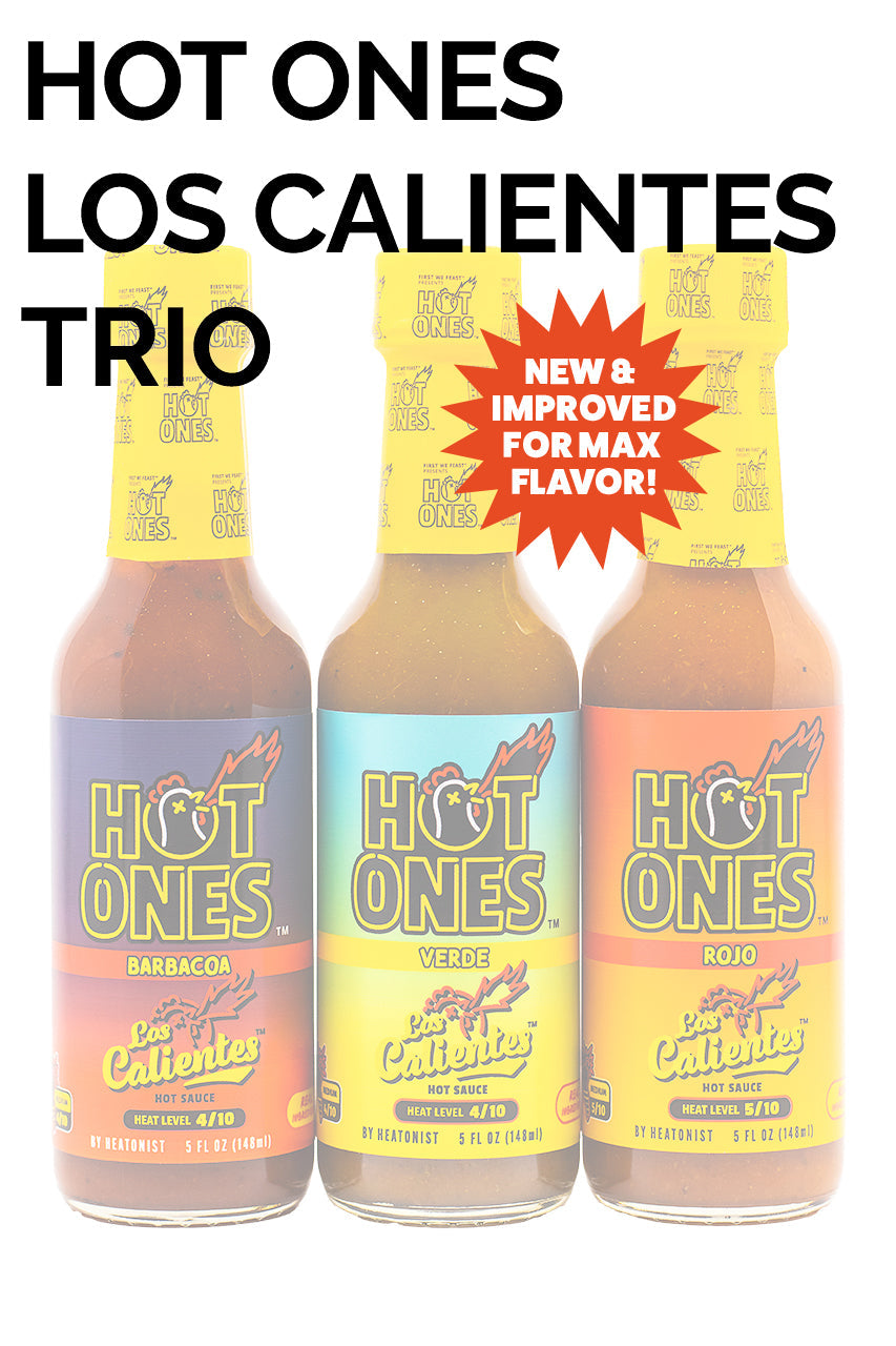 Los Calientes Trio Pack | Hot Ones Hot Sauce Y2