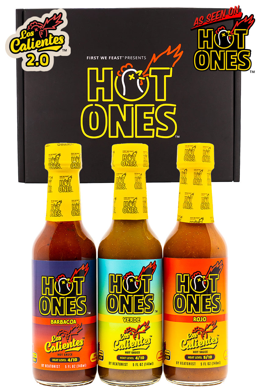 Los Calientes Trio Pack | Hot Ones Hot Sauce Y2