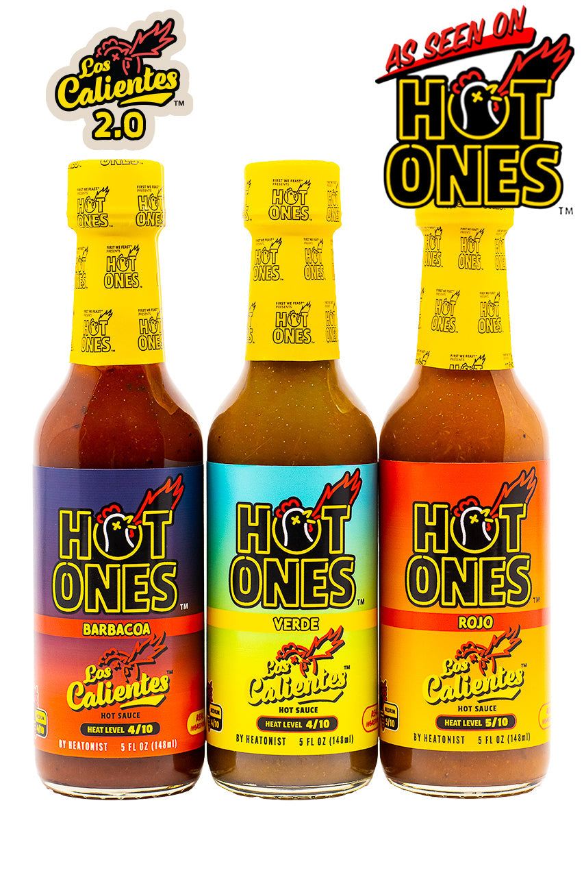 Los Calientes Trio Pack | Hot Ones Hot Sauce Y2