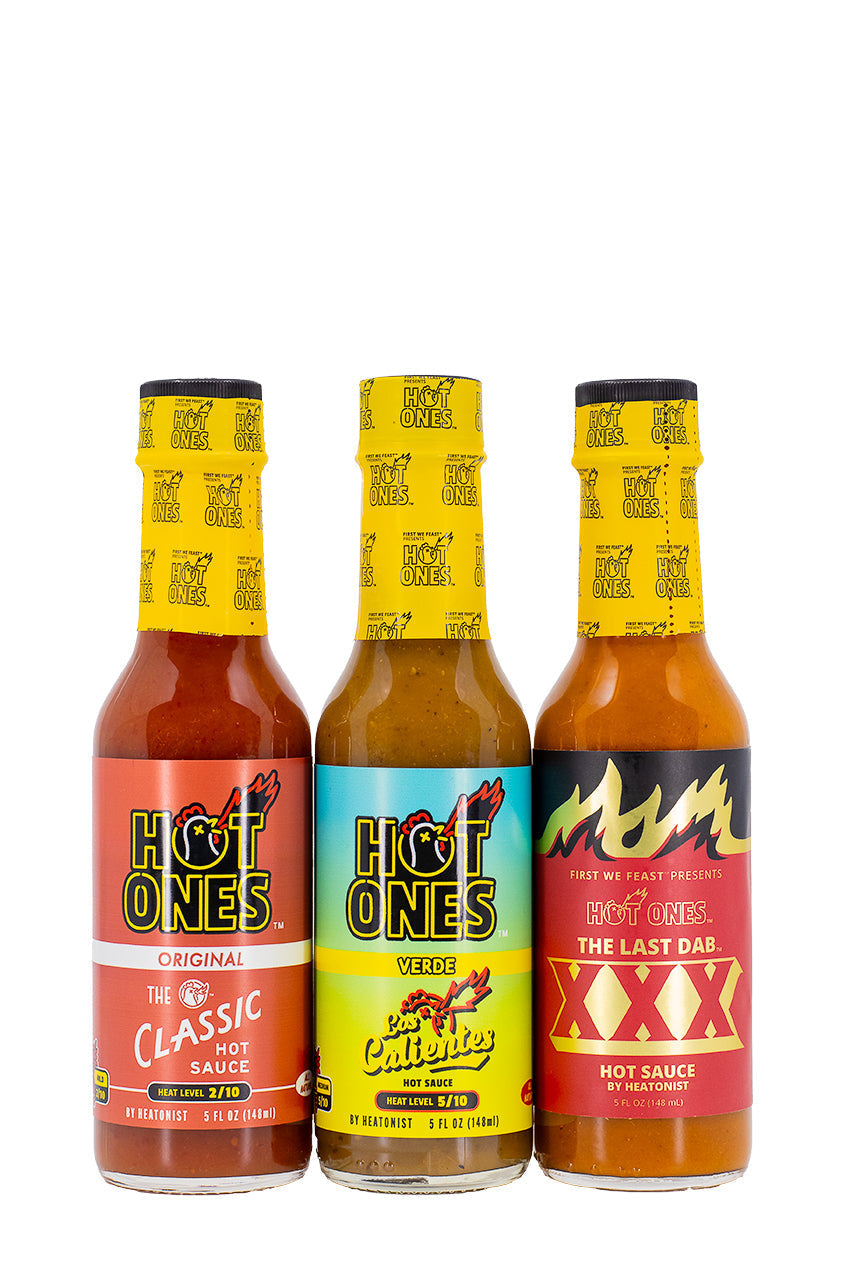 Hot Ones Trio Pack - Original | Hot Ones Hot Sauce Y7