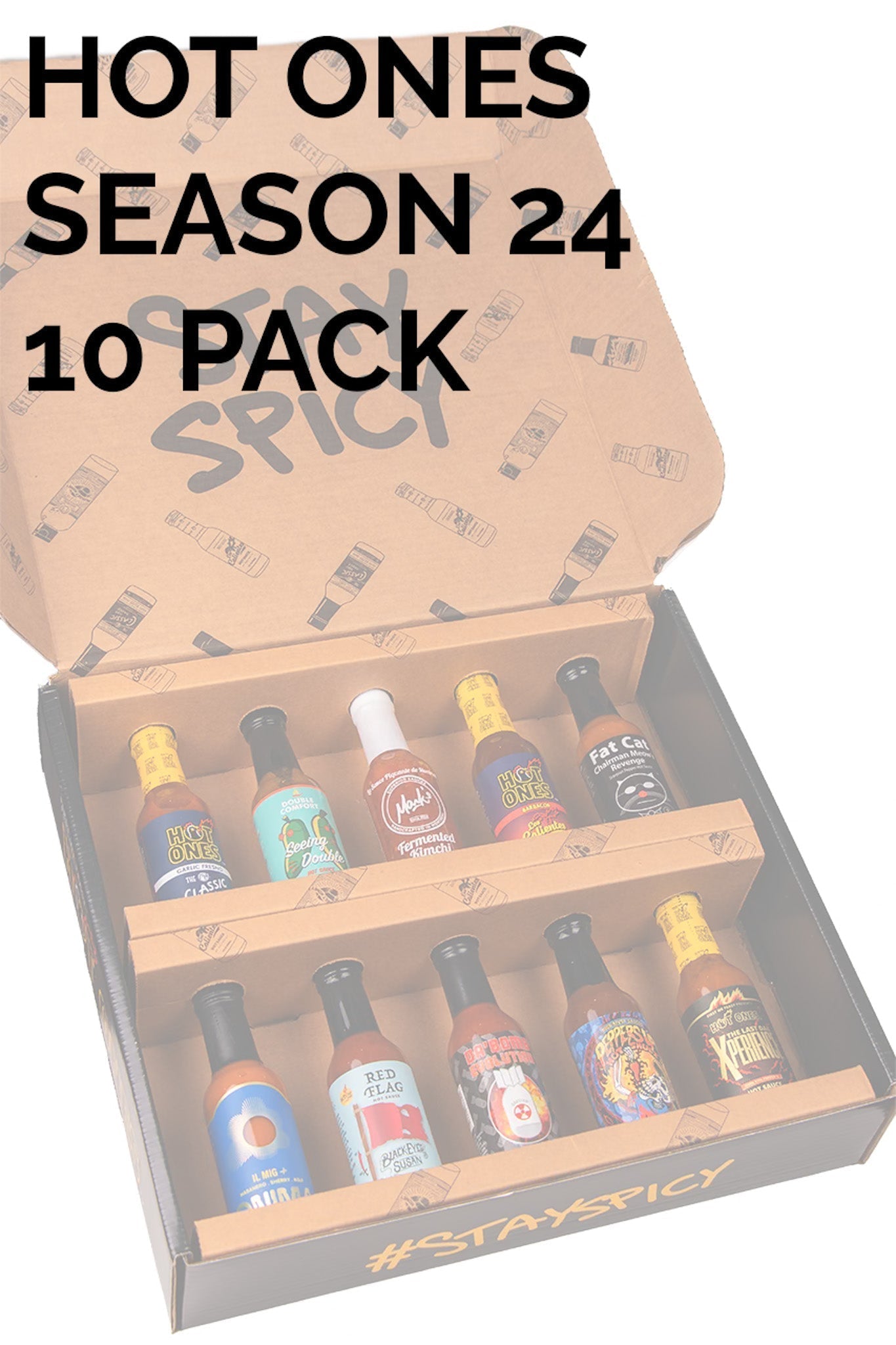 Hot Ones Hot Sauce 10 Pack - Season 24 W7