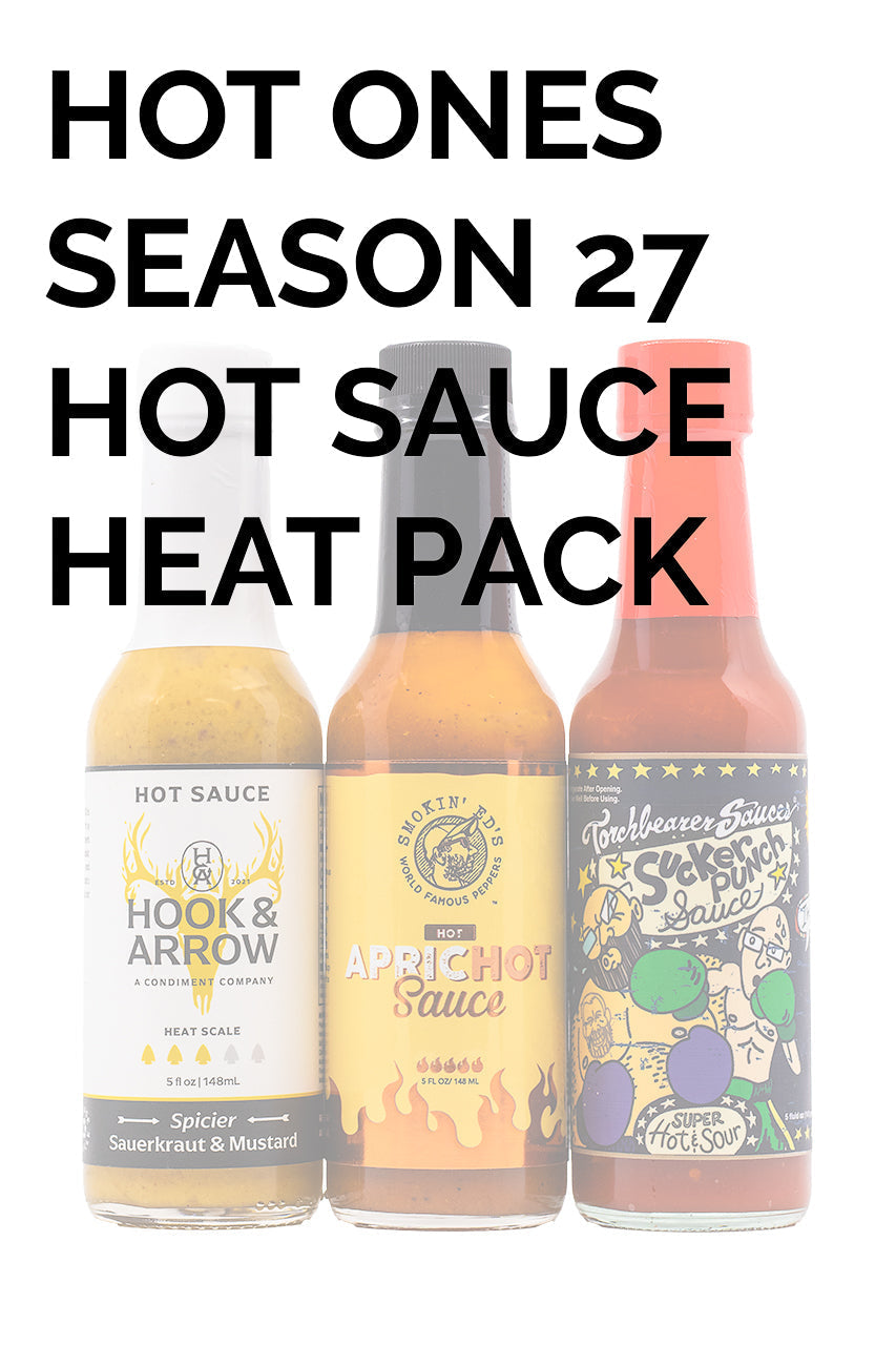 Hot Ones Hot Sauce Heat Pack - Season 27 X7