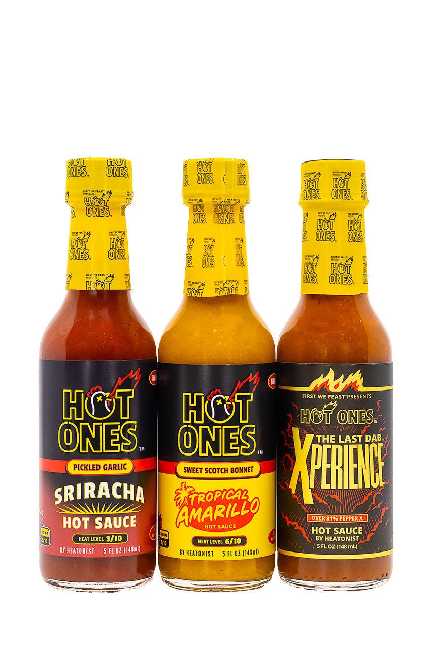 Hot Ones Hot Sauce Trio Pack - Season 27 K8
