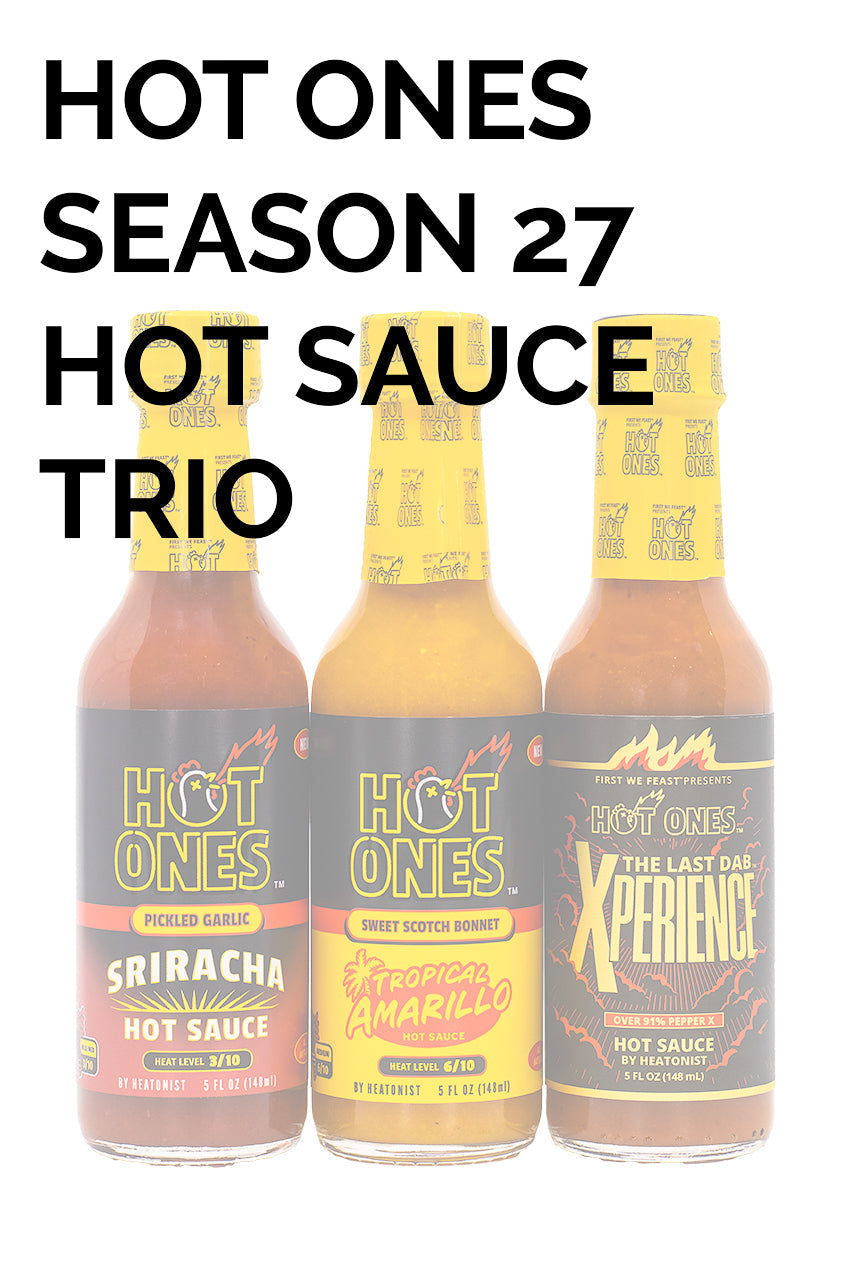 Hot Ones Hot Sauce Trio Pack - Season 27 K8