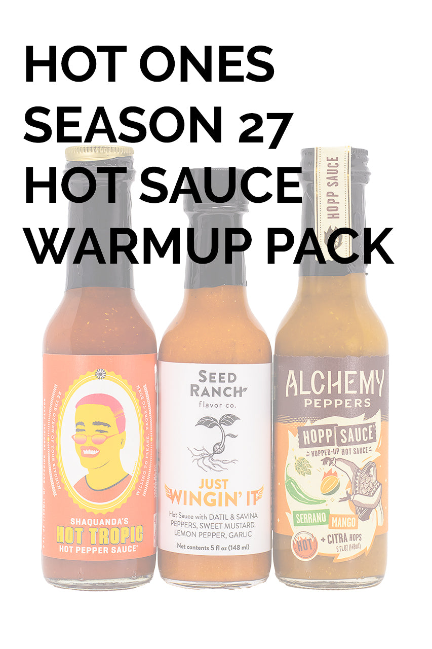 Hot Ones Hot Sauce Warm Up Pack - Season 27 T2