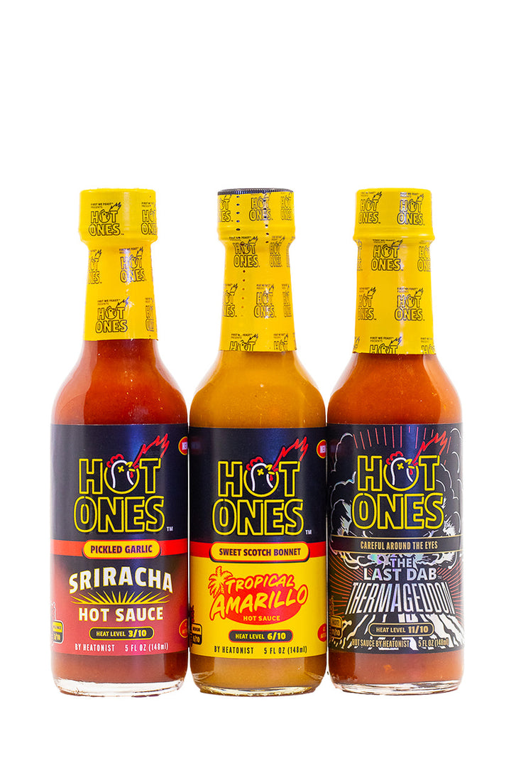 Hot Ones Hot Sauce Trio Pack - Season 28 X7