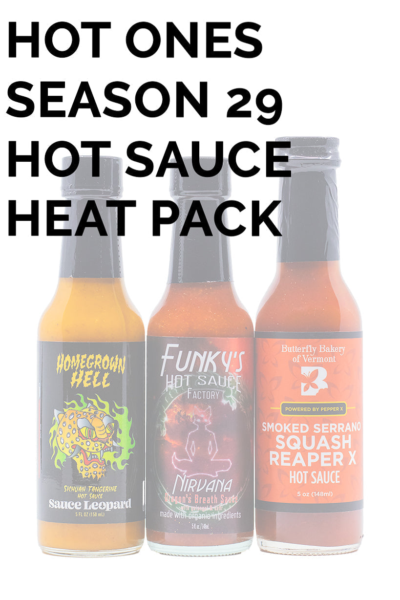 Hot Ones Hot Sauce Heat Pack - Season 29 X0