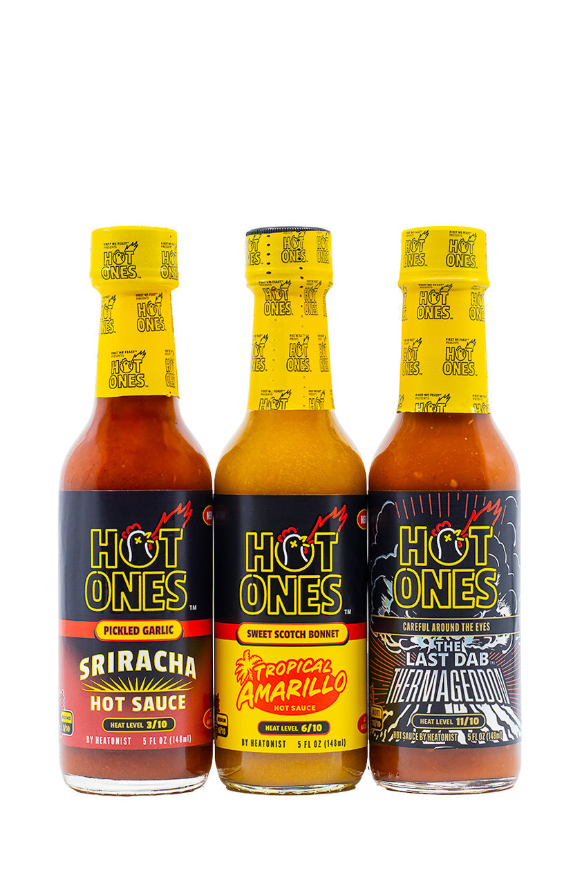 Hot Ones Hot Sauce Trio Pack - Season 29 R2