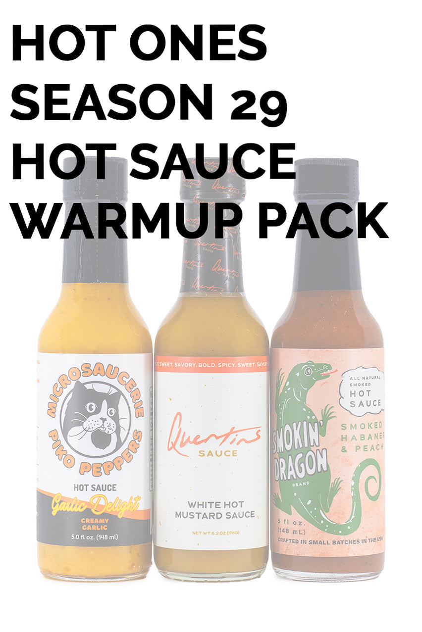 Hot Ones Hot Sauce Warm Up Pack - Season 29 R7
