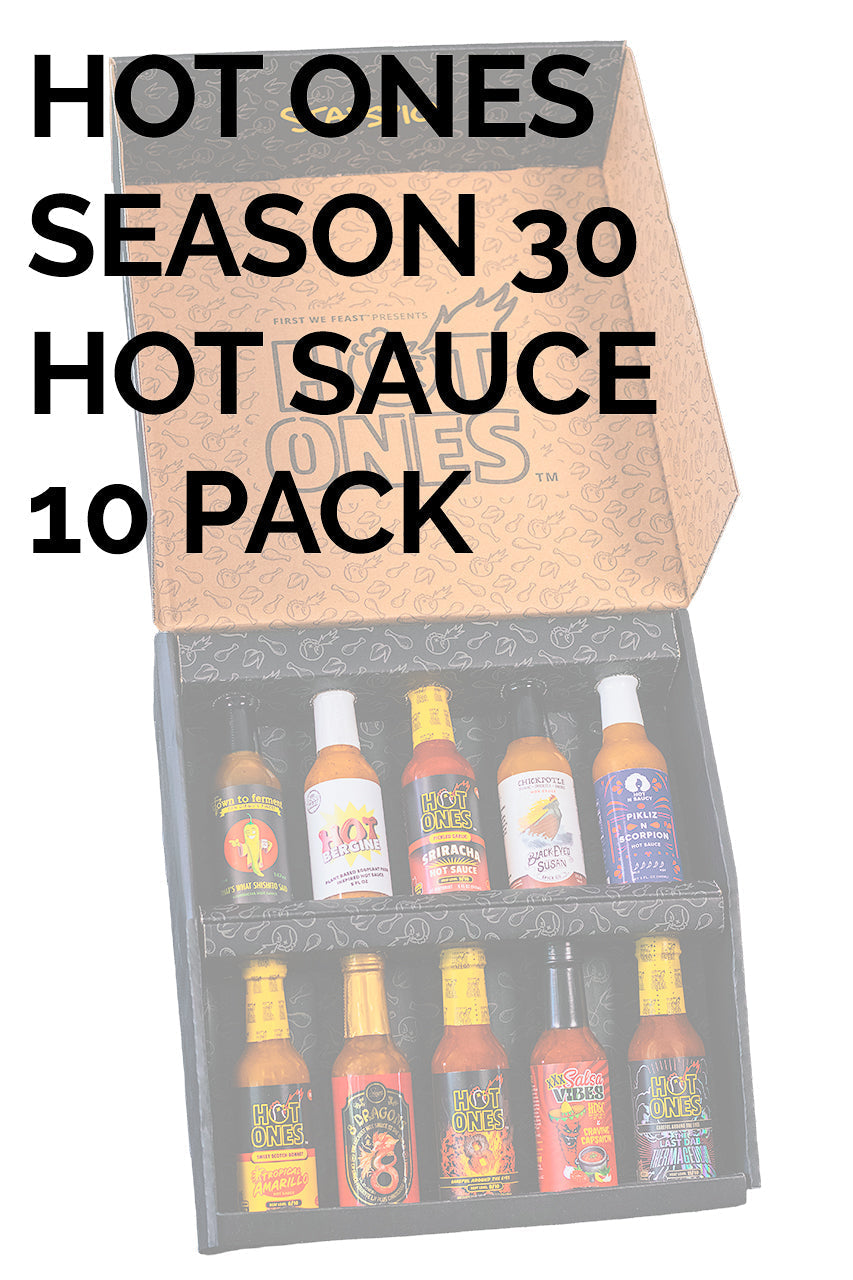 Hot Ones Hot Sauce 10 Pack - Season 30 F1