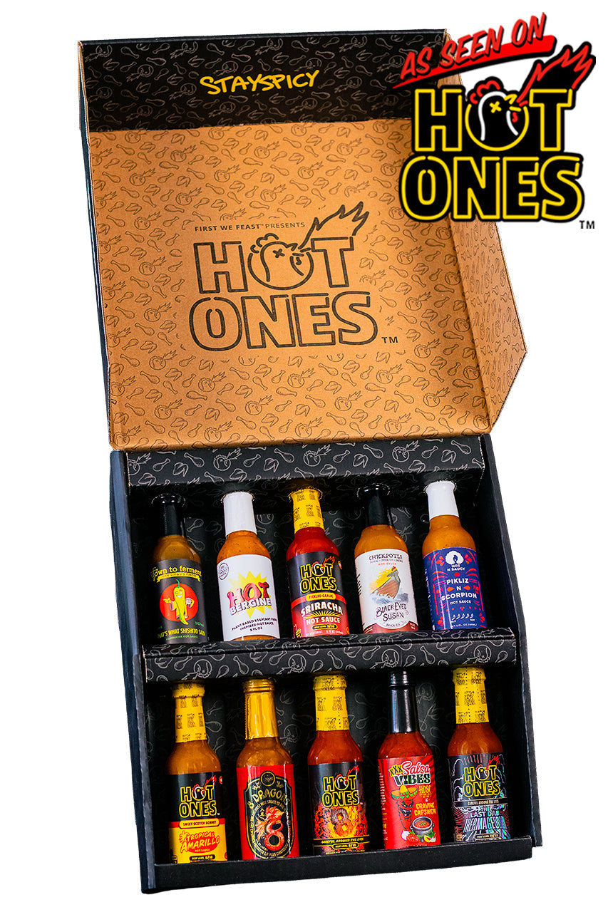Hot Ones Hot Sauce 10 Pack - Season 30 F1