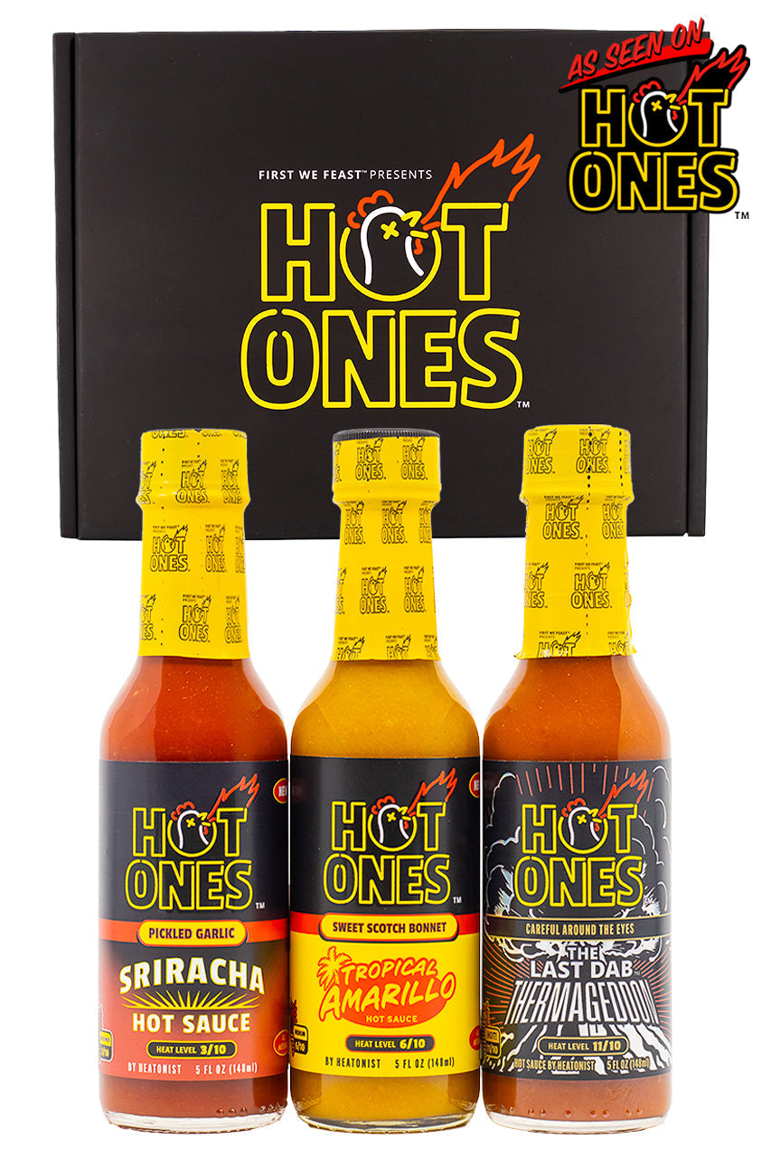 Hot Ones Hot Sauce Trio Pack - Season 30 A0