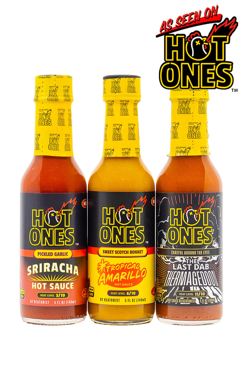 Hot Ones Hot Sauce Trio Pack - Season 30 A0