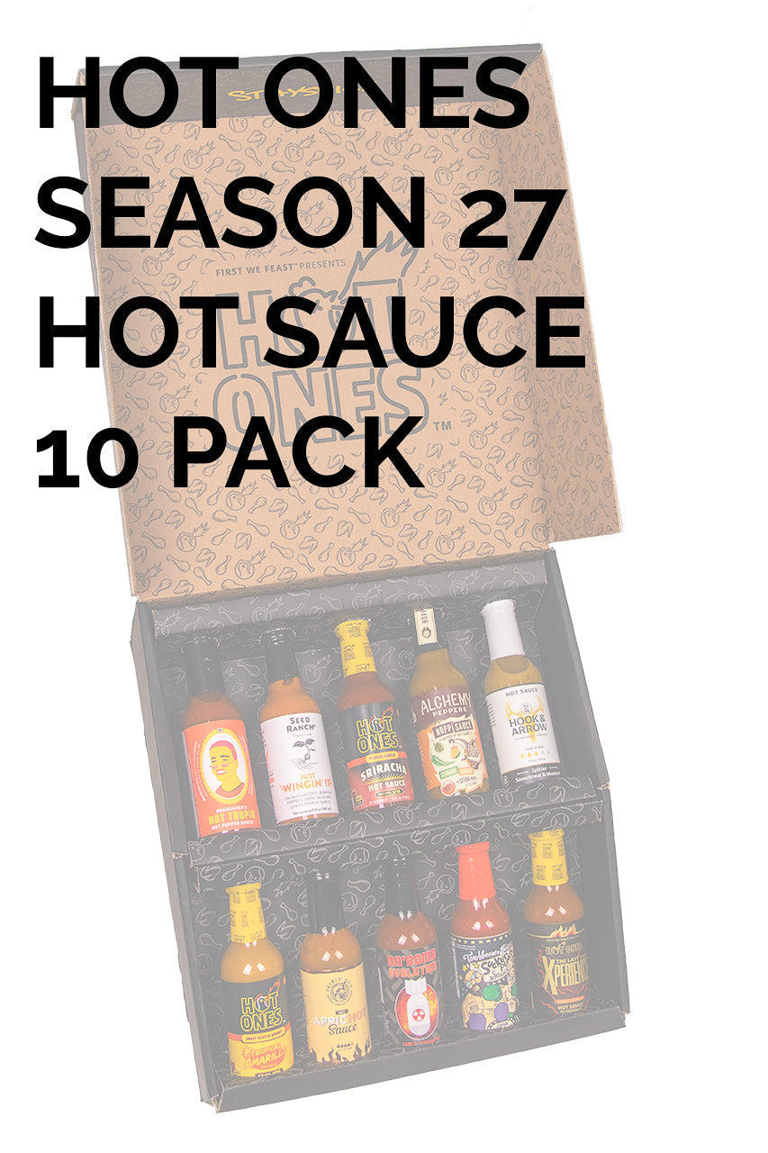 Hot Ones Hot Sauce 10 Pack - Season 27 E3