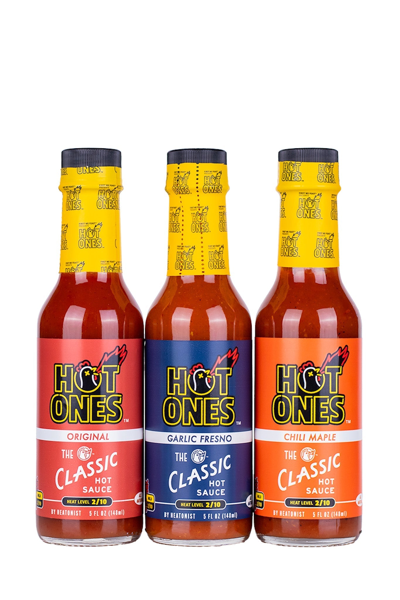 Hot Ones The Classic Trio | Hot Ones Hot Sauce S1