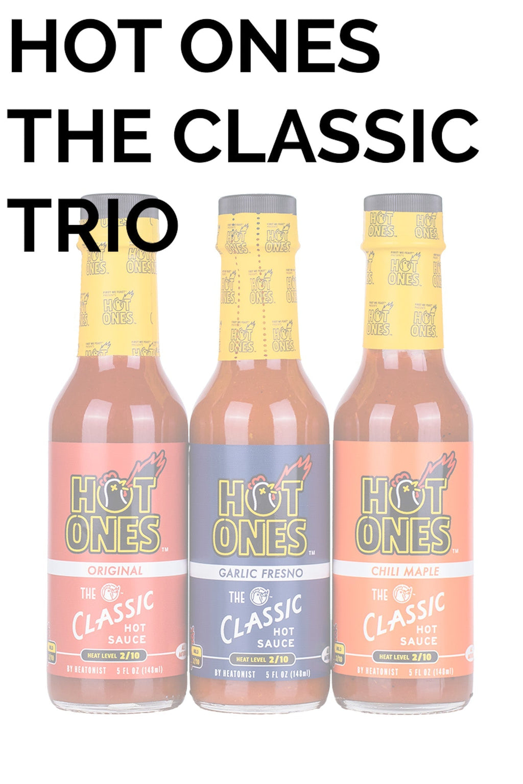 Hot Ones The Classic Trio | Hot Ones Hot Sauce S1
