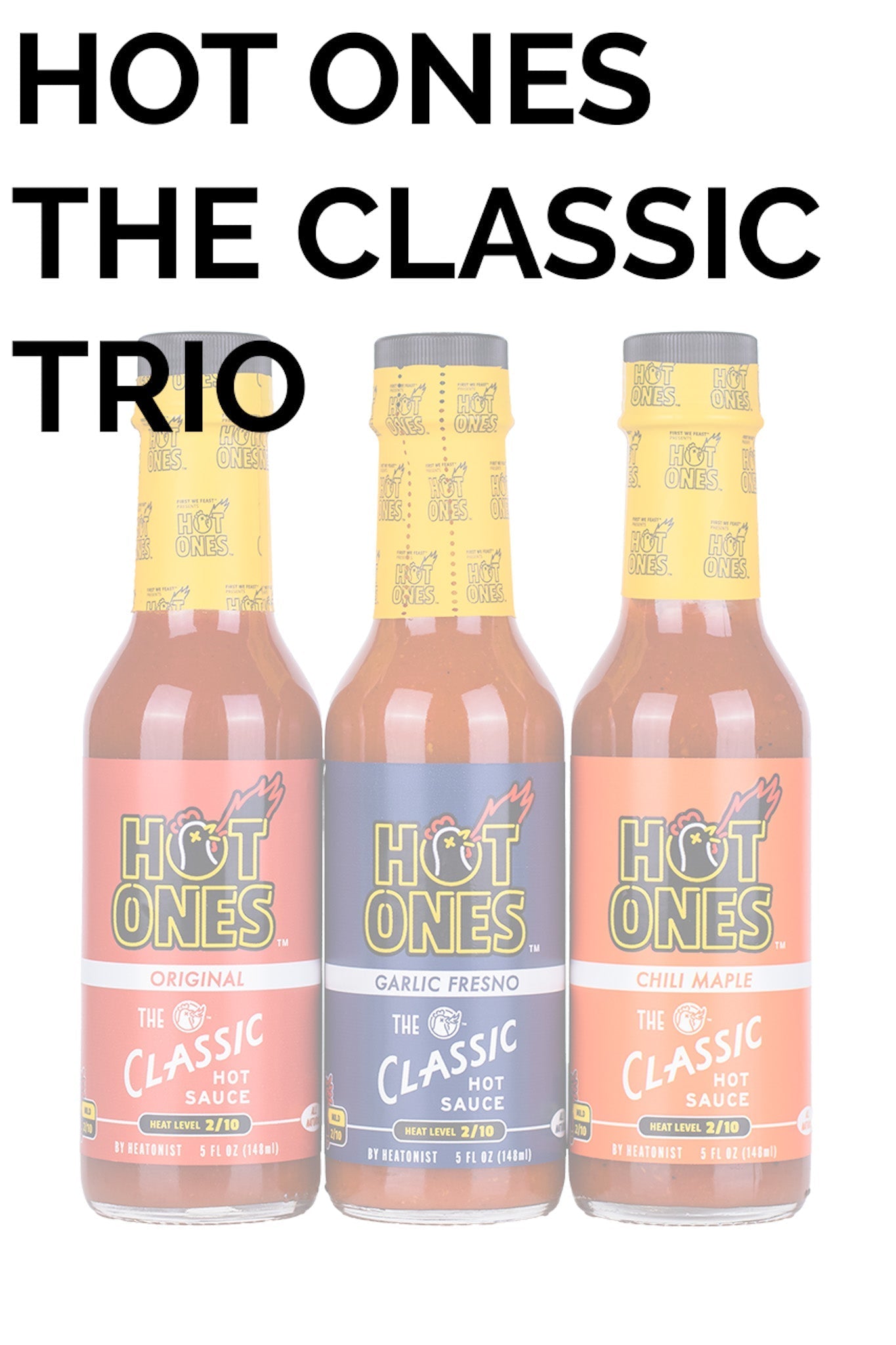 Hot Ones The Classic Trio | Hot Ones Hot Sauce S1