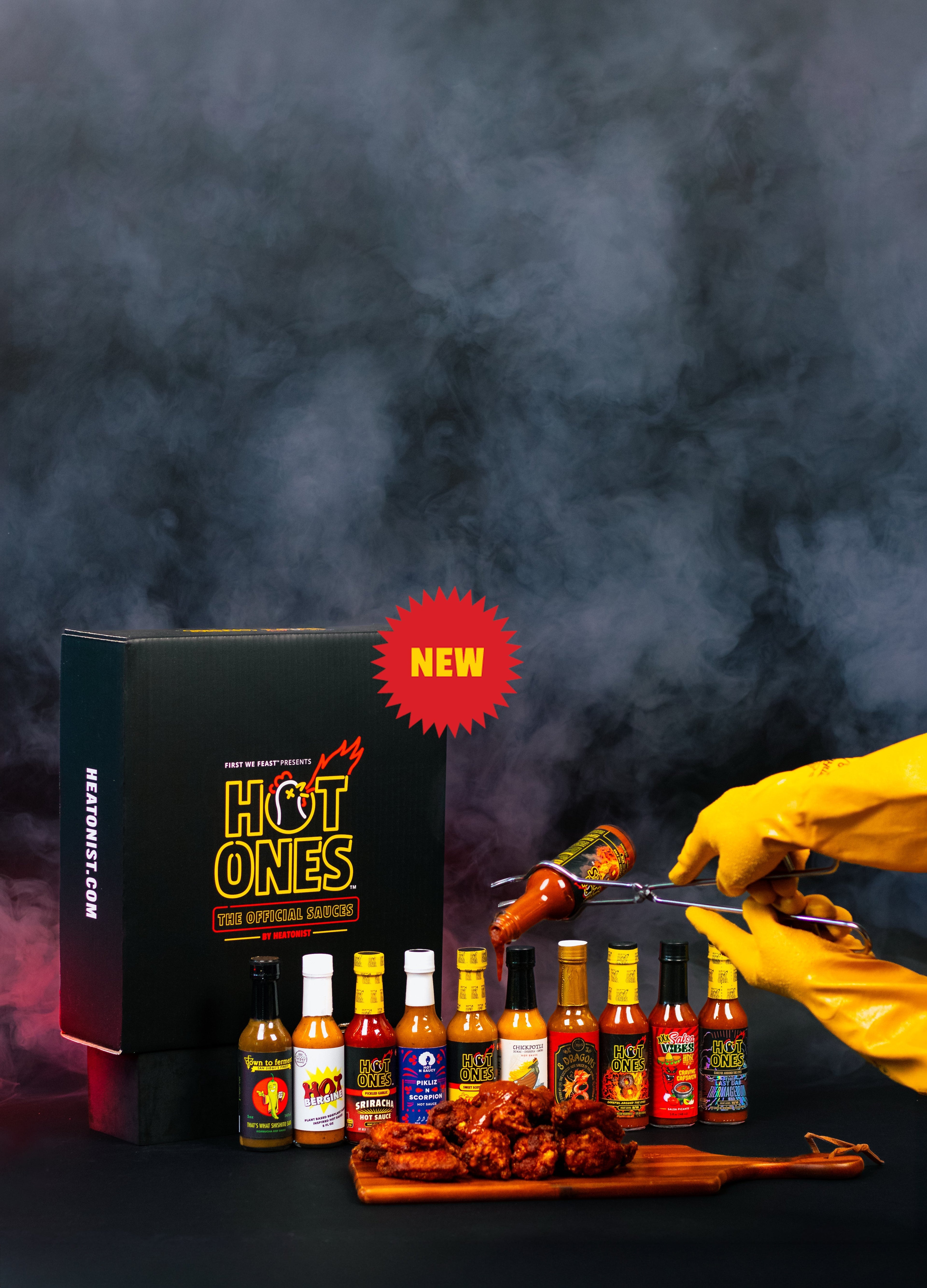 Hot Ones Hot Sauce 10 Pack - Season 30 F1