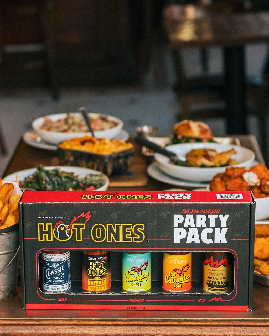 Fan Favorite Party Pack | Hot Ones Hot Sauce E6