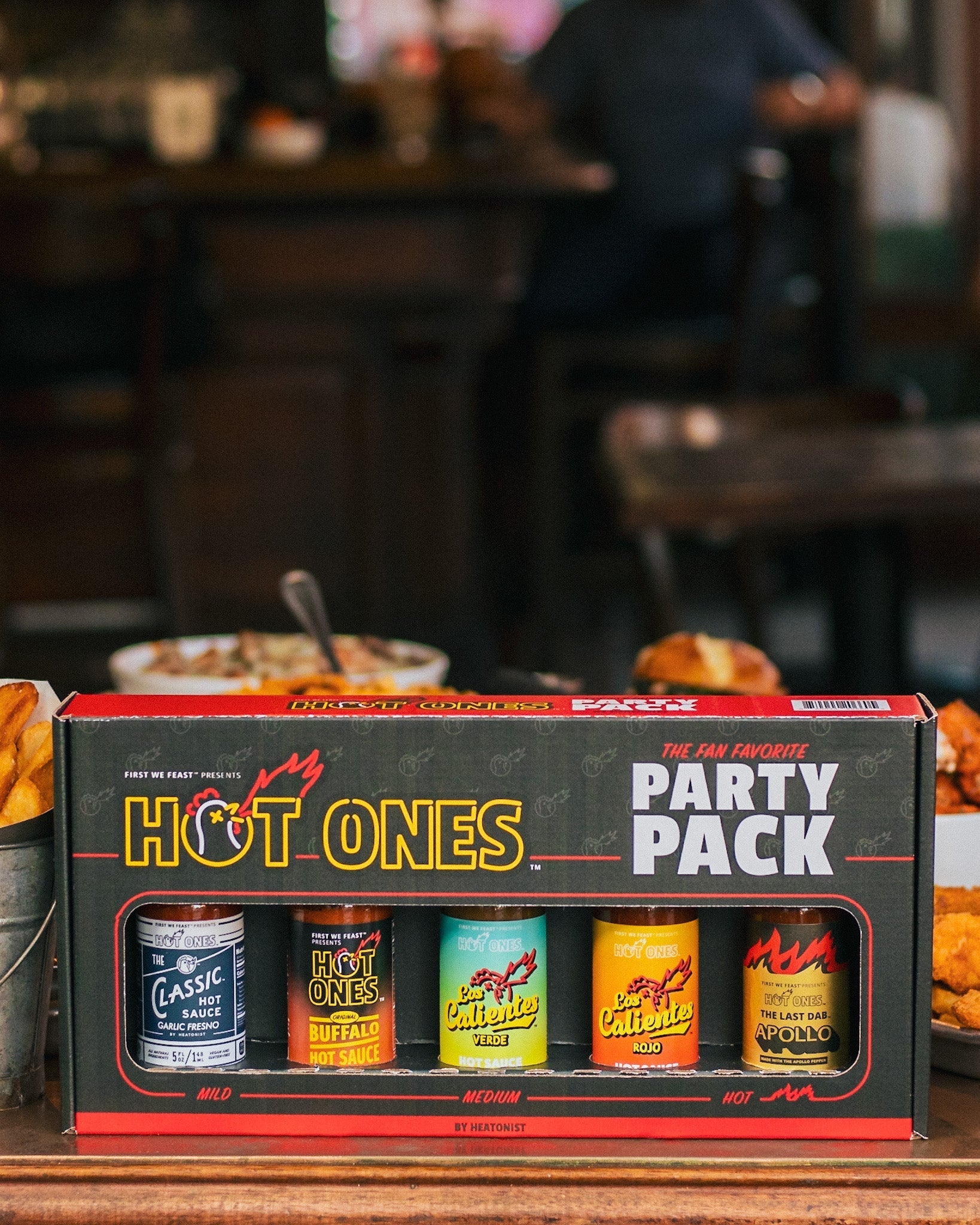 Fan Favorite Party Pack | Hot Ones Hot Sauce E6