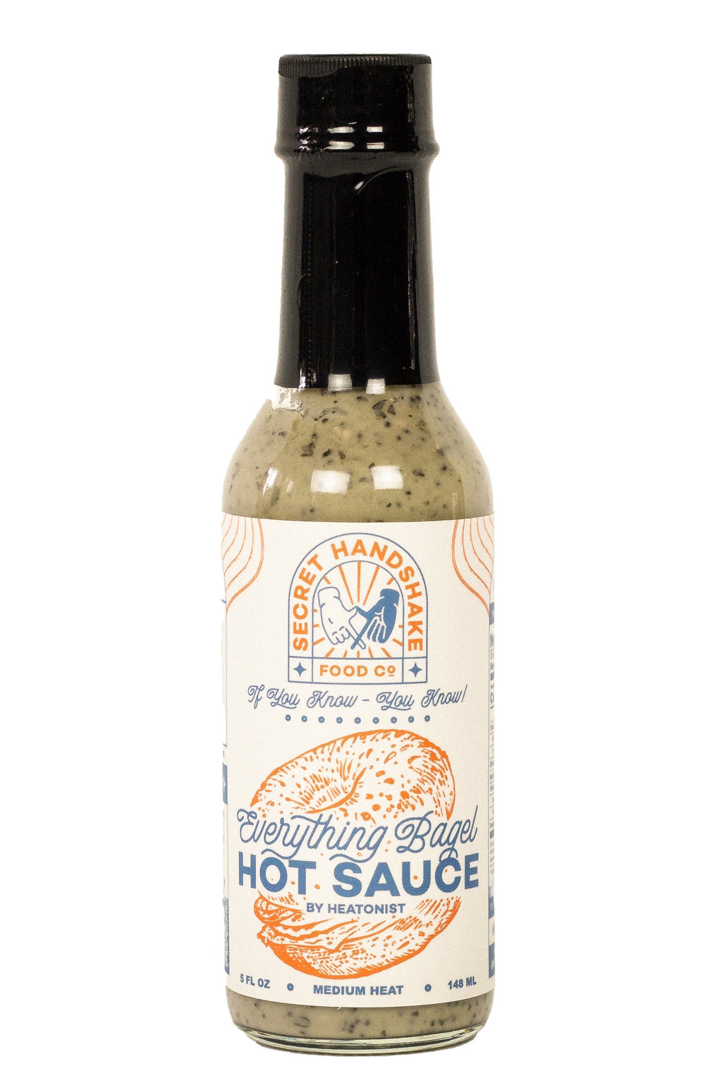 Everything Bagel Hot Sauce | Secret Handshake Food Co N0