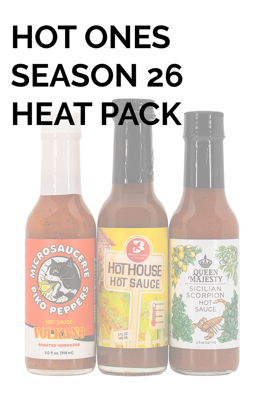 Hot Ones Hot Sauce Heat Pack - Season 26 Y9